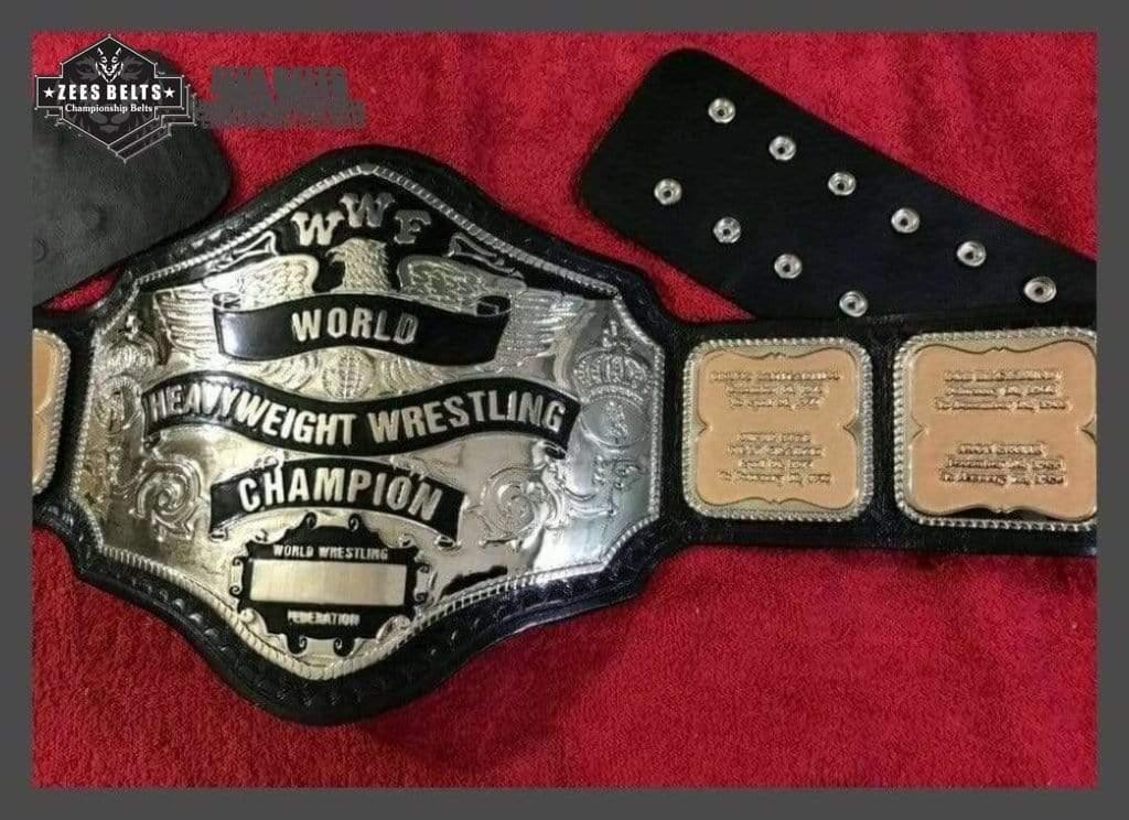 WWF HULK HOGAN 85 Zinc Championship Belt - Zees Belts