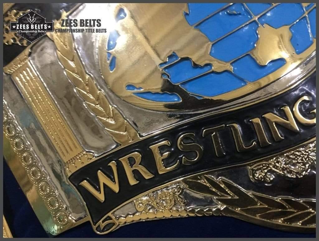 WWF HULK HOGAN 86 24K GOLD Championship Belt - Zees Belts