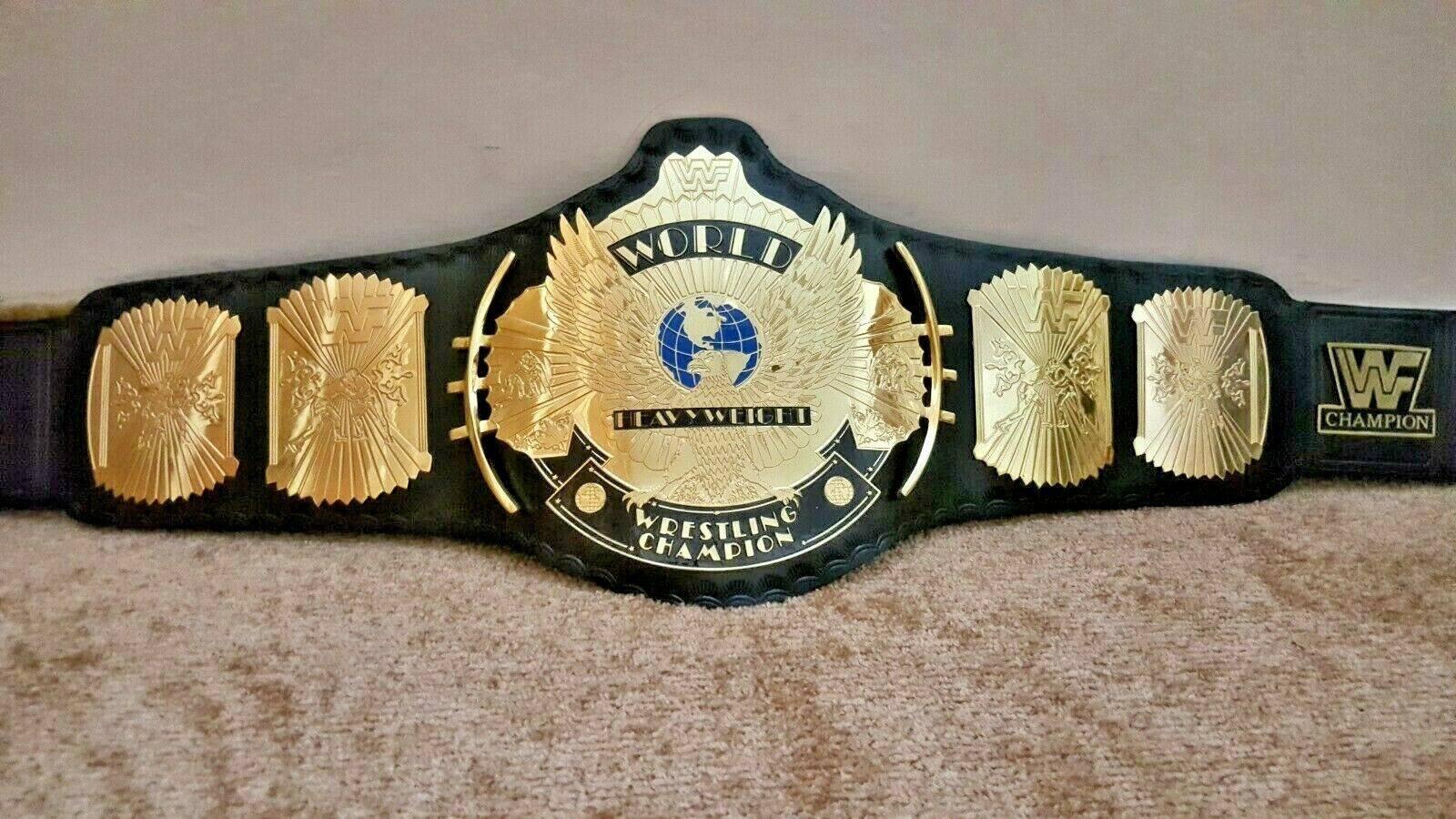 WWF CLASSIC WINGED EAGLE Championship Title Belt - Zees Belts