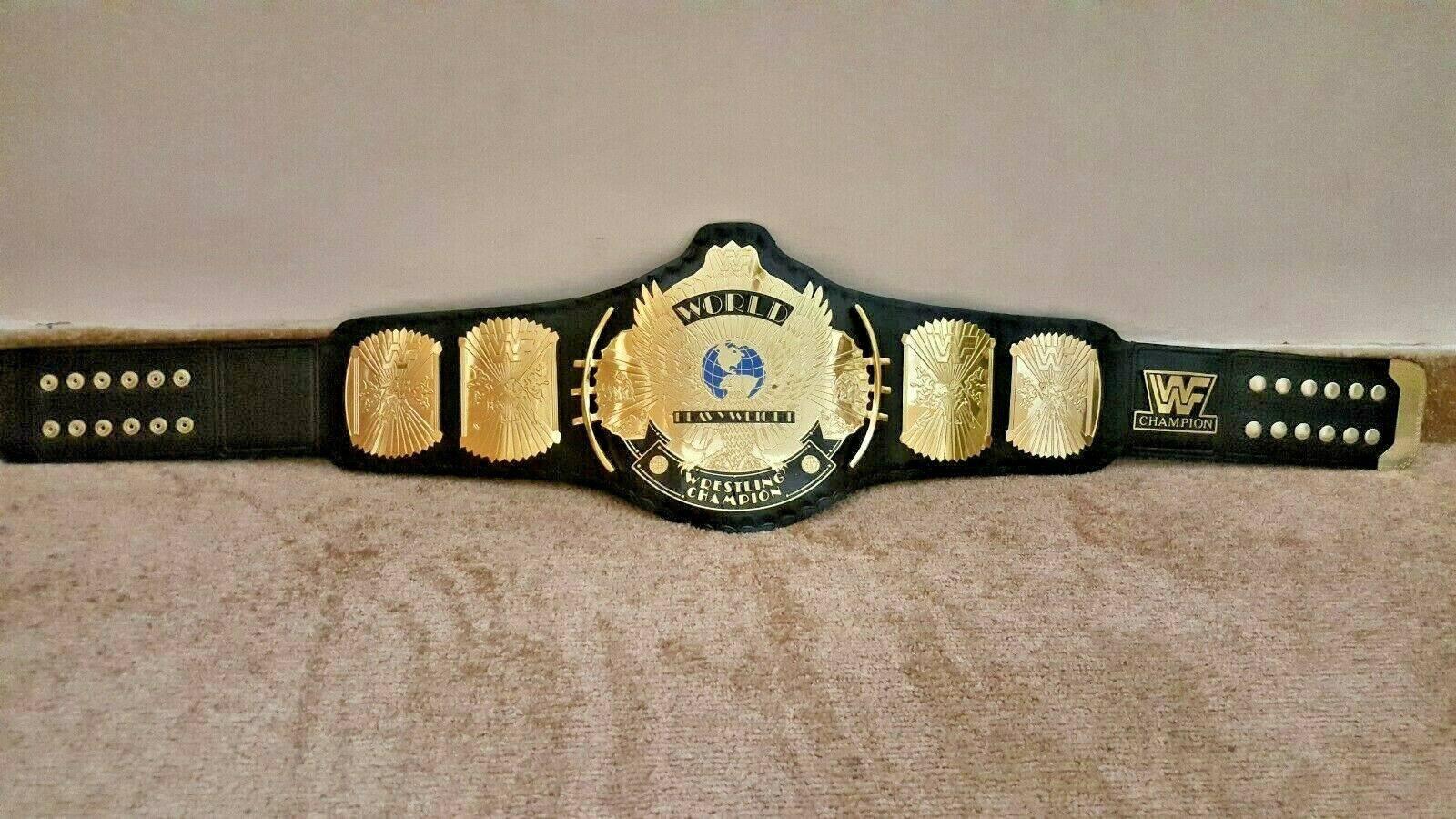 WWF CLASSIC WINGED EAGLE Championship Title Belt - Zees Belts