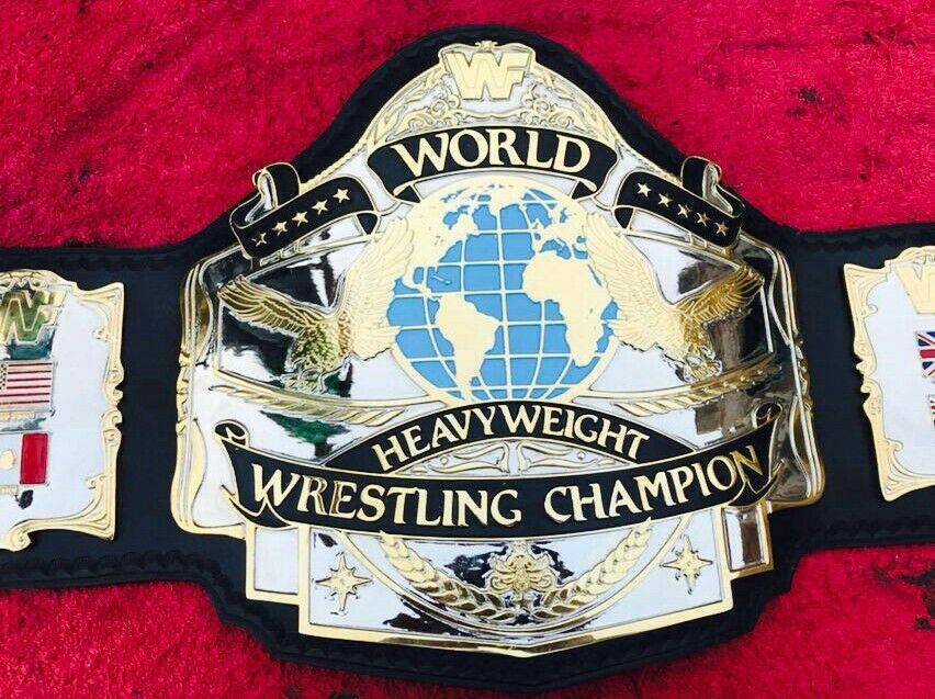 WWF ANDRE HEAVYWEIGHT 87 24K GOLD Zinc Championship Title Belt - Zees Belts