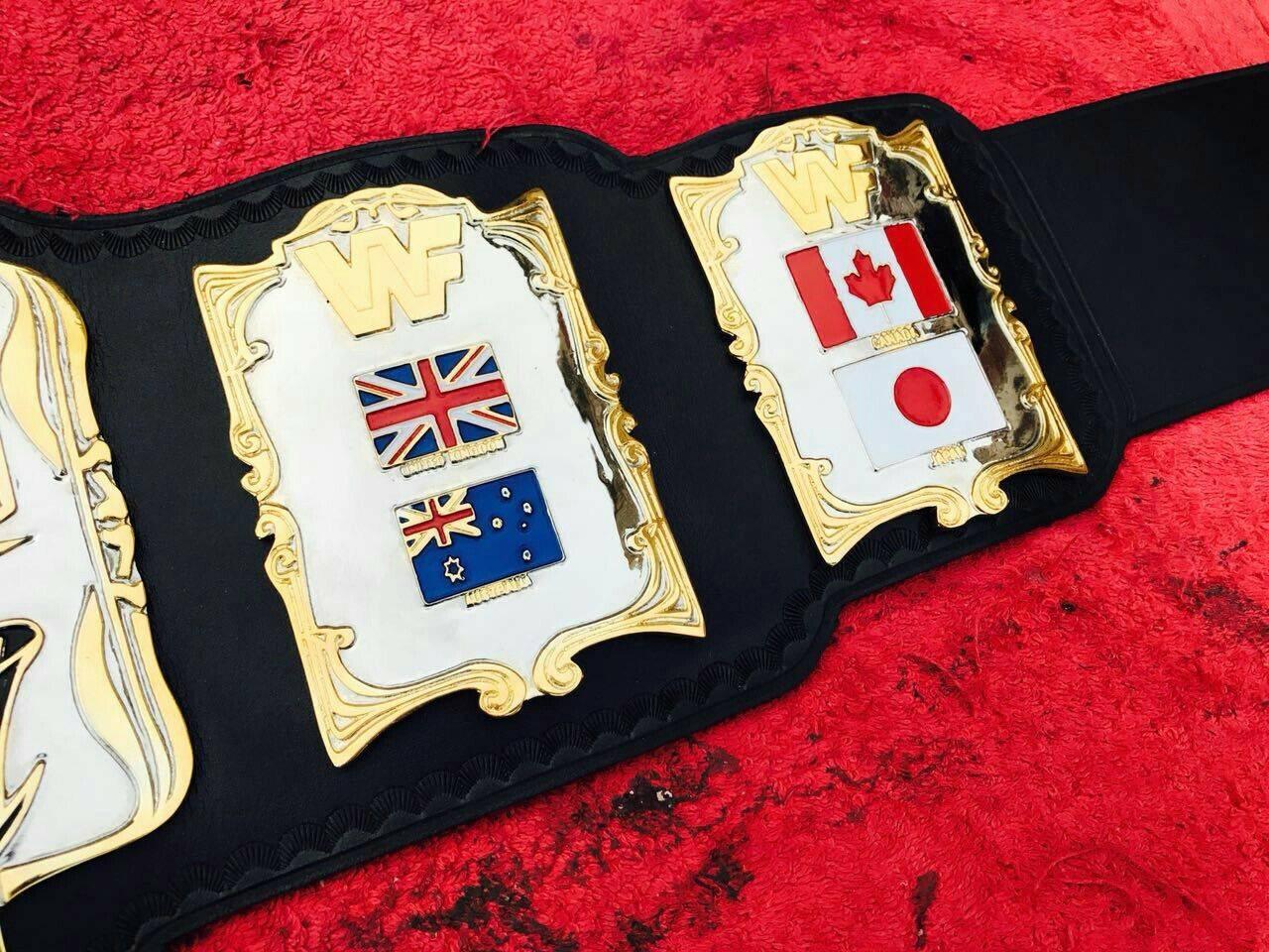 WWF ANDRE HEAVYWEIGHT 87 24K GOLD Zinc Championship Title Belt - Zees Belts