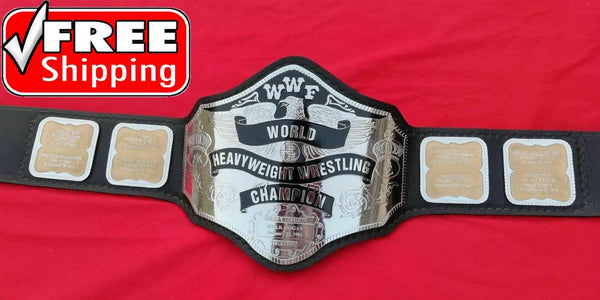 WWF HULK HOGAN 84 24K GOLD Championship Belt - Zees Belts